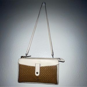 Kate Spate Small White Cross Bag
